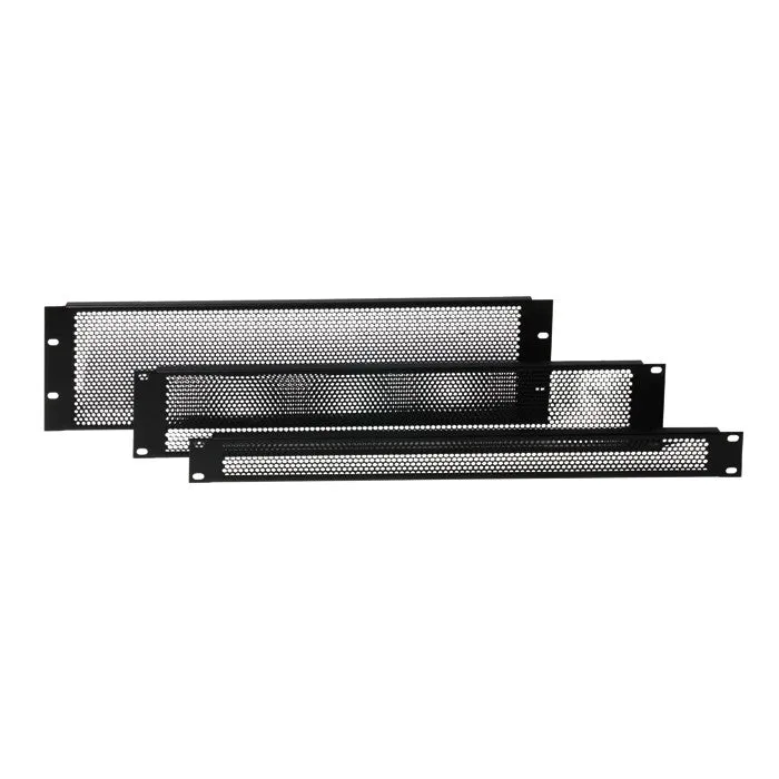 Adam Hall AH-87223VR 19" U-Shaped Ventilation Panel w/ Round Holes - 3U