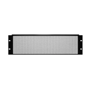 Adam Hall AH-87223VR 19" U-Shaped Ventilation Panel w/ Round Holes - 3U