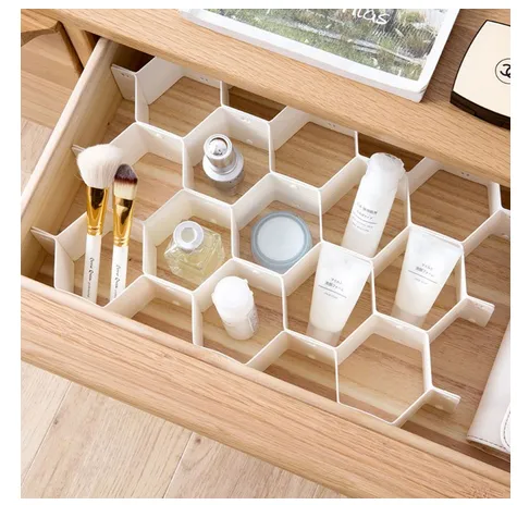 ADJUSTABLE HONEYCOMB DRAWER ORGANIZER