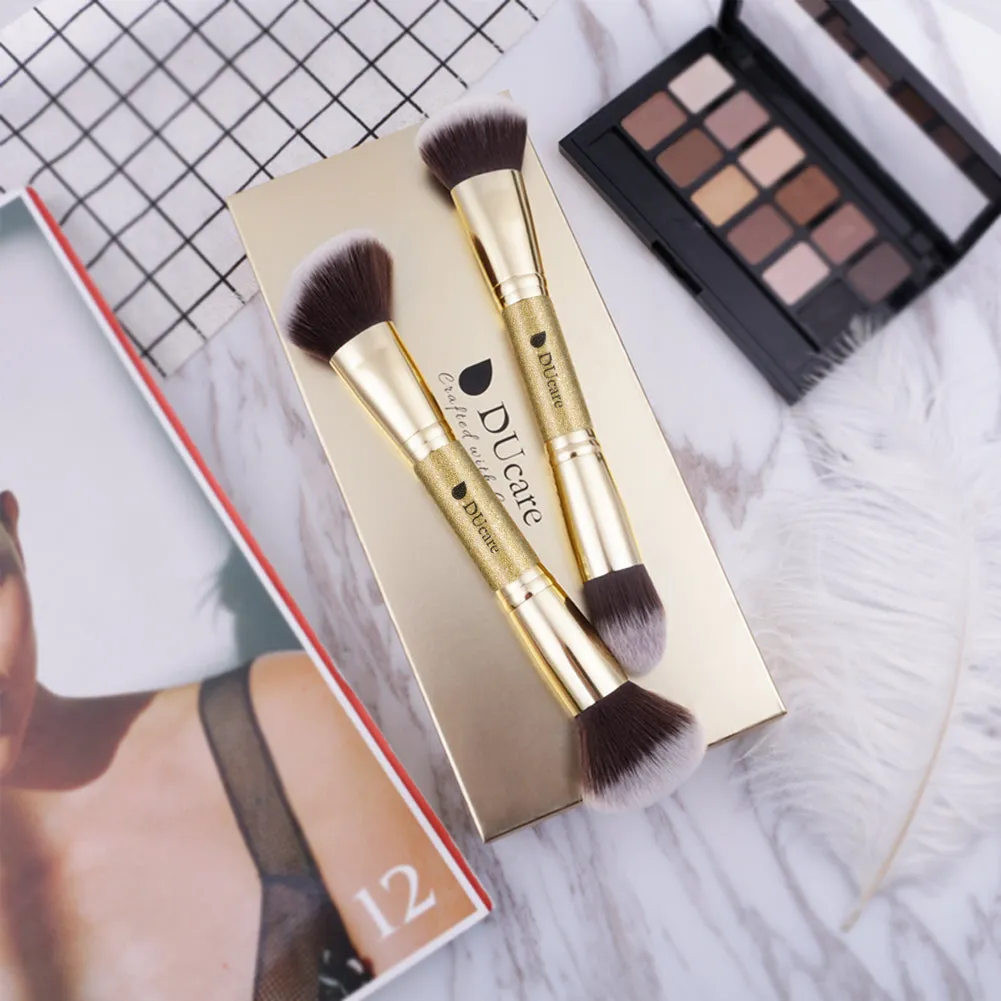 Afterglow - 2 in1 DUcare Dual End Makeup Brushes Set