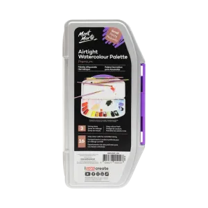 Airtight Watercolor Palette Premium 16 Slot Small