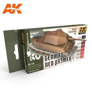 AK Interactive AK124 German Red Primer Modulation Paint Set Acrylic*