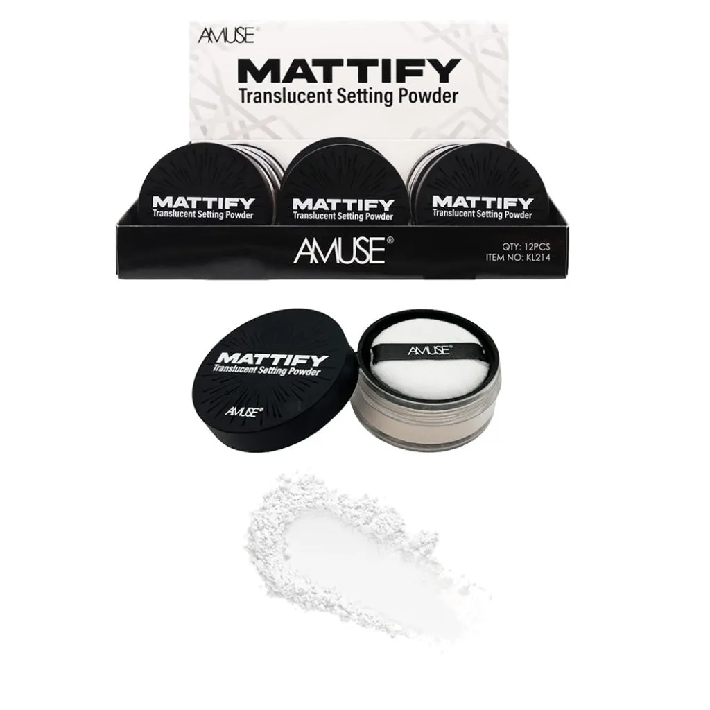 Amuse - Mattify Translucent Setting Powder