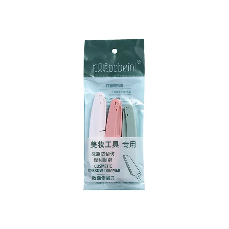 Anti-Scratch Safe Folding Ladies Face Shaver Eyebrow Trimmer Blade Razor Women's Makeup Tools
