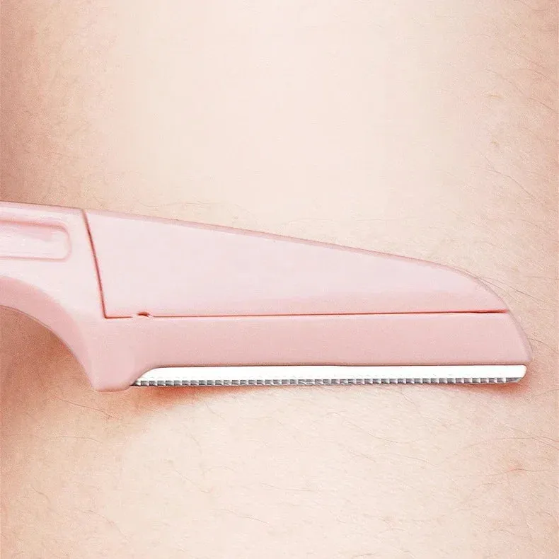 Anti-Scratch Safe Folding Ladies Face Shaver Eyebrow Trimmer Blade Razor Women's Makeup Tools