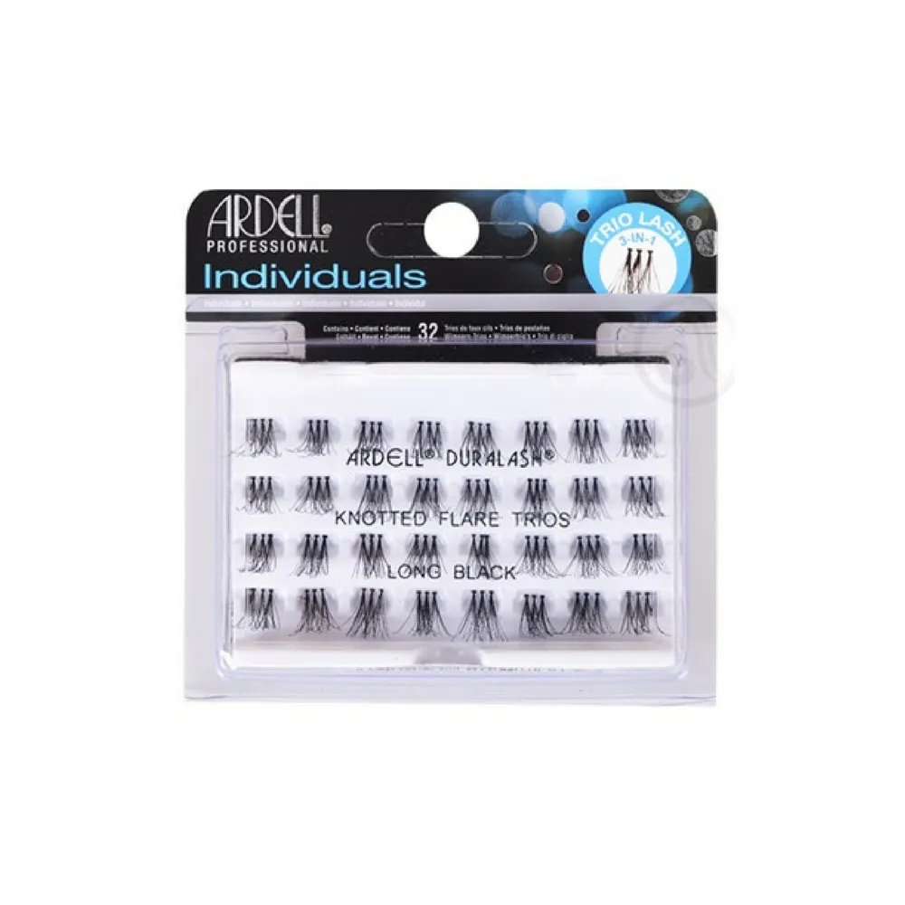 Ardell Individuals Knotted Flare Trios Long Black