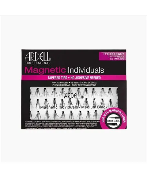 Ardell Magnetic Individual Lashes Tapered Tips Medium Black