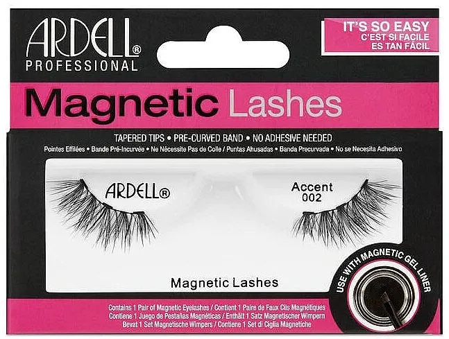 Ardell Magnetic Lashes False Eyelashes Tapered Tips Black 002