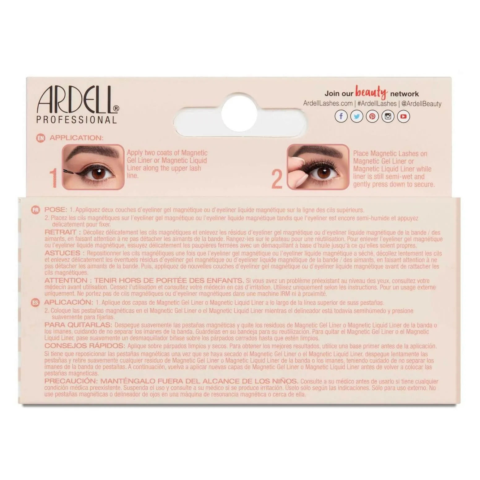 Ardell Magnetic Naked 422 False Lashes