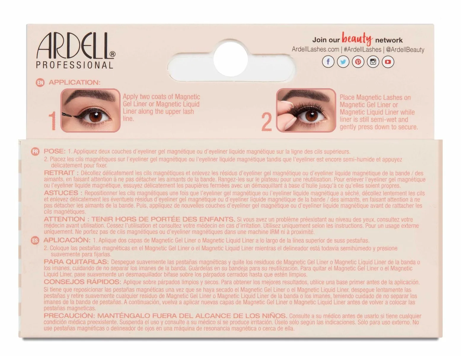 Ardell Magnetic Naked Lashes 424