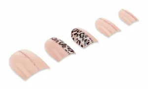 Ardell Nail Addict Premium Nails Cheetah Accent