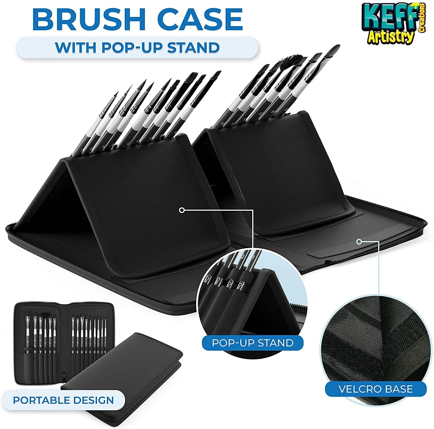 Artist Acrylic Paint Brush Bundle
