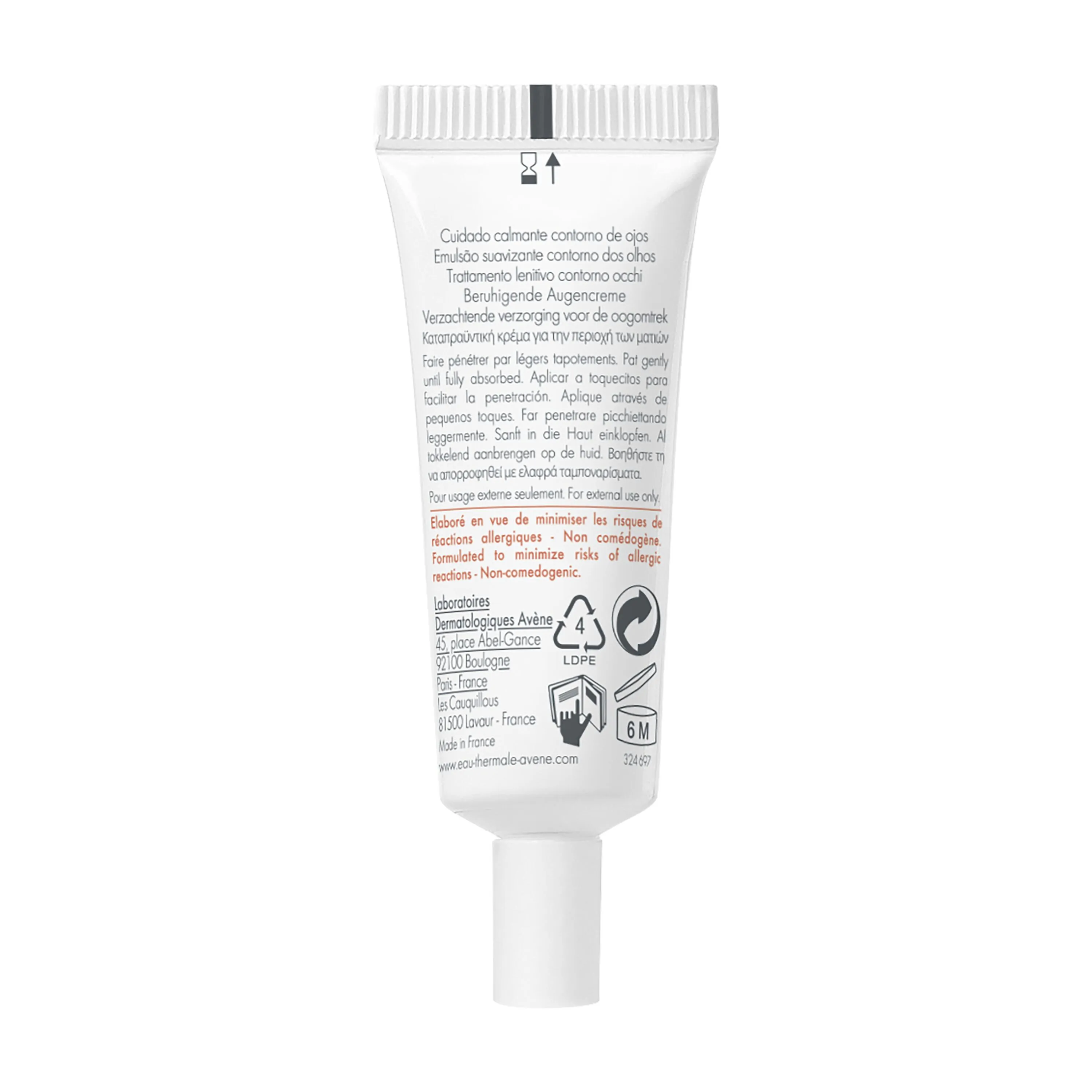 Avène Eau Thermale - Soothing Eye Contour Cream 10 ml