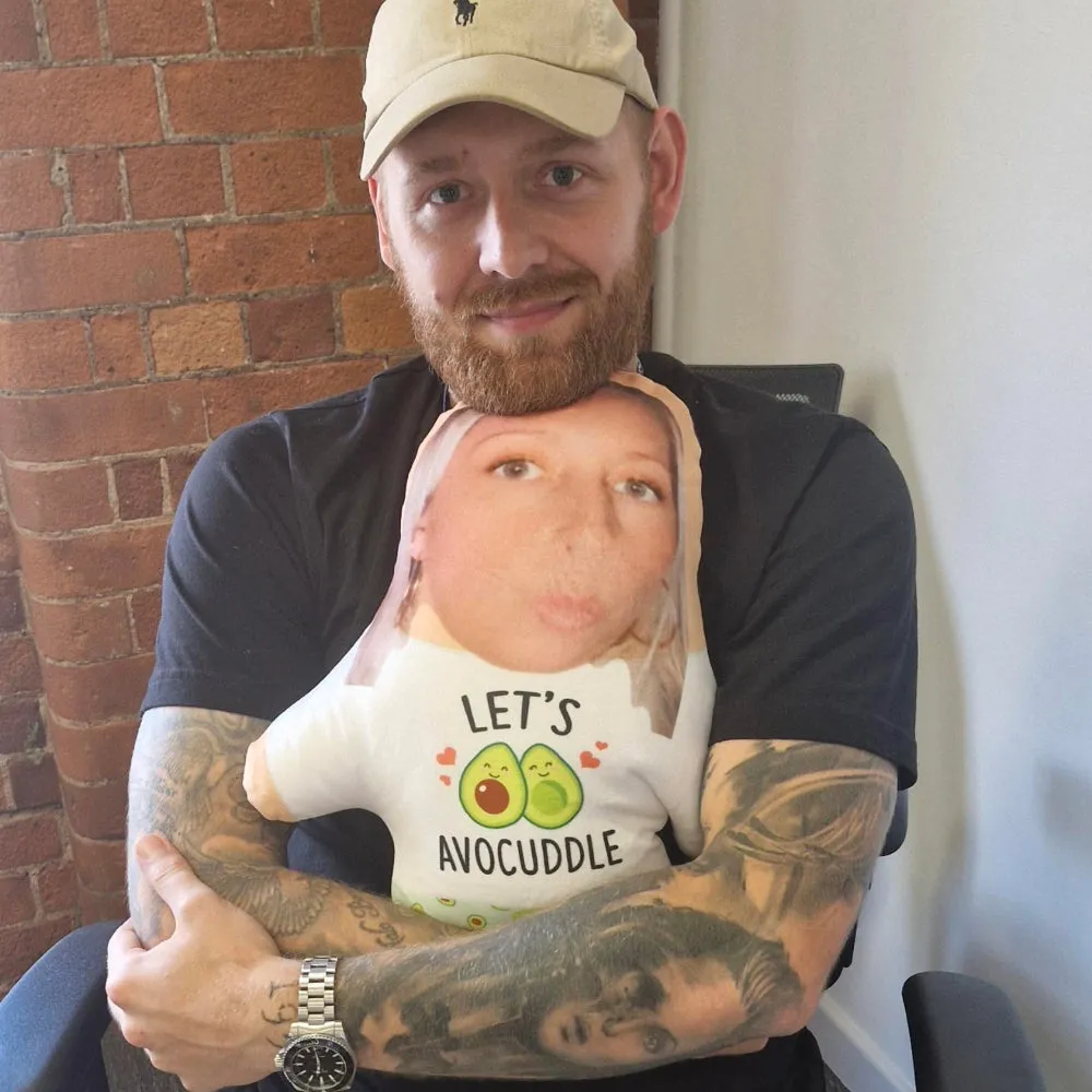 Avocuddle Face Pillow