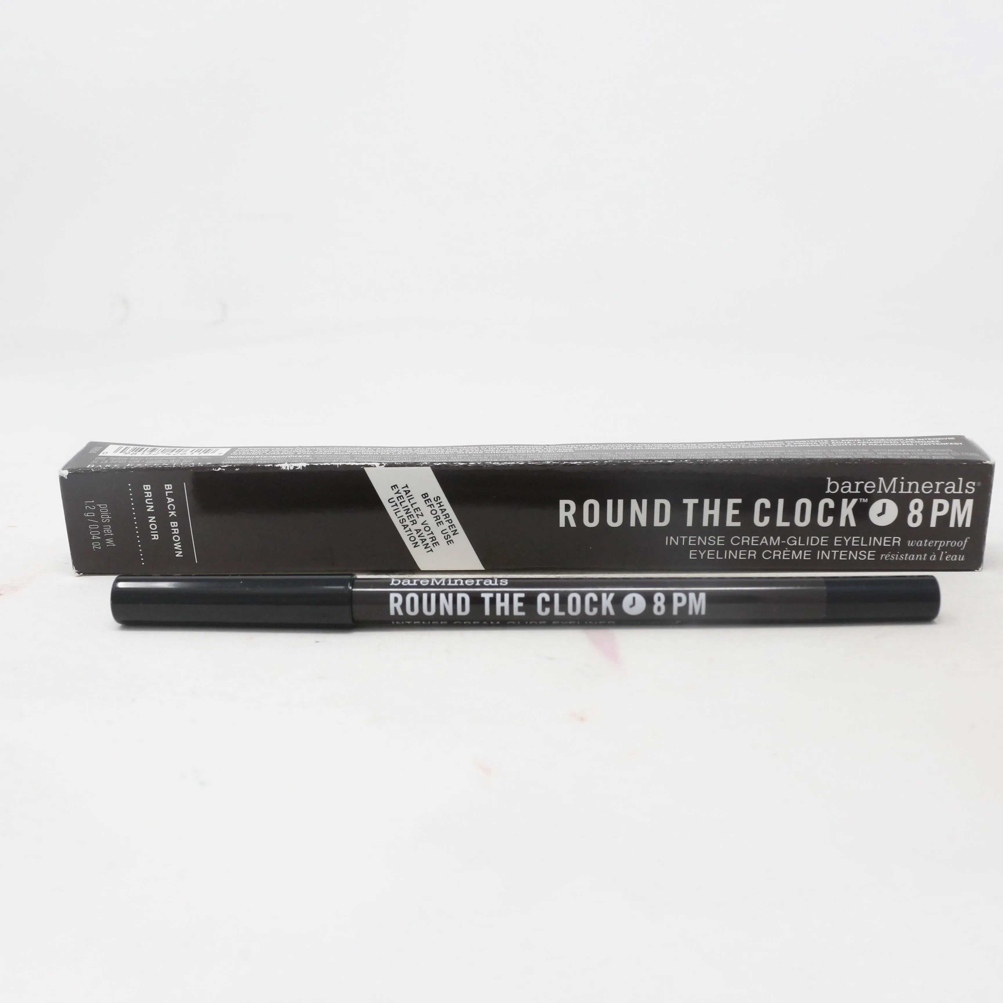 Bareminerals Round The Clock Waterproof Eyeliner  0.04oz/1.2g New With Box
