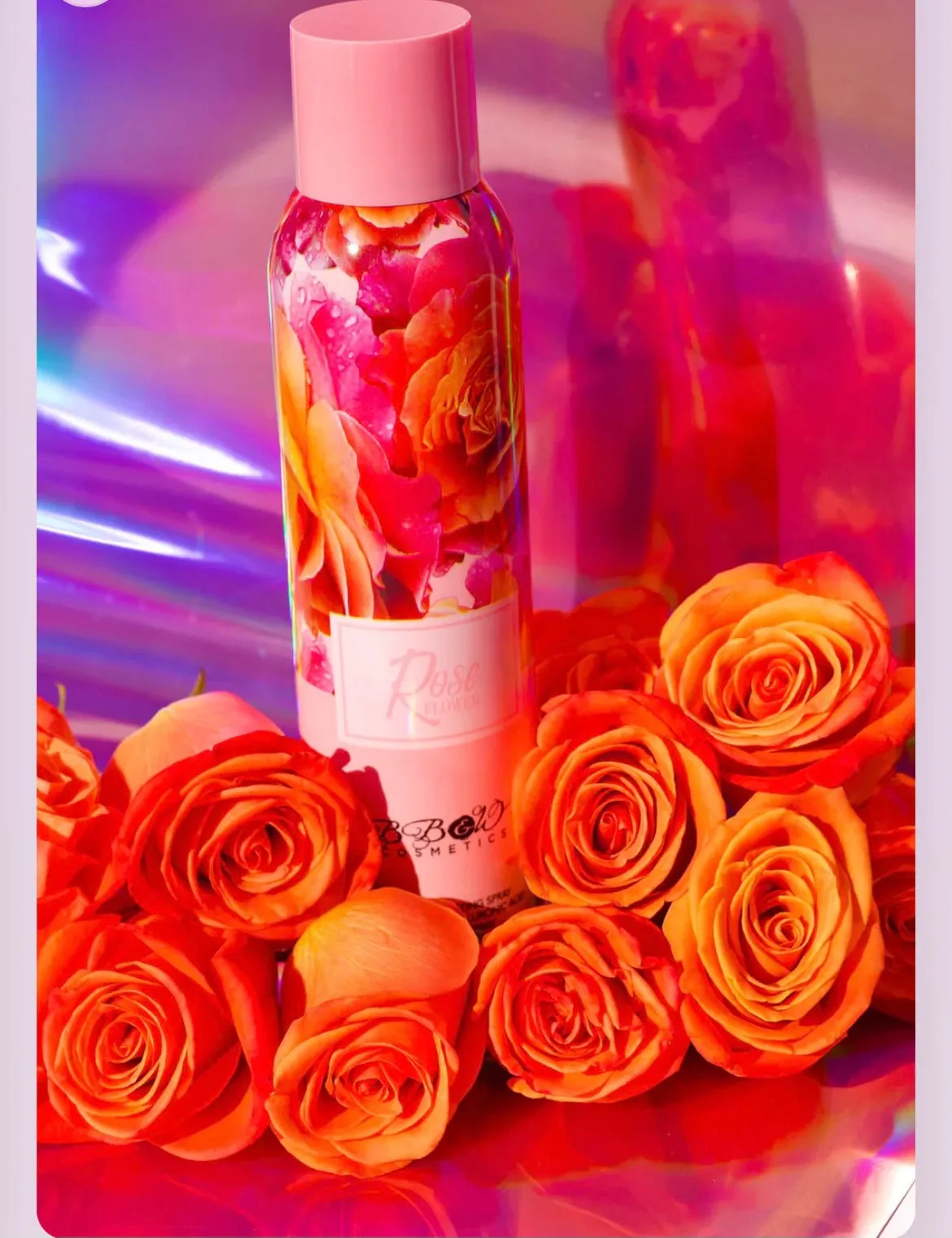 BB&W Cosmetics - Rose Flower Setting Spray