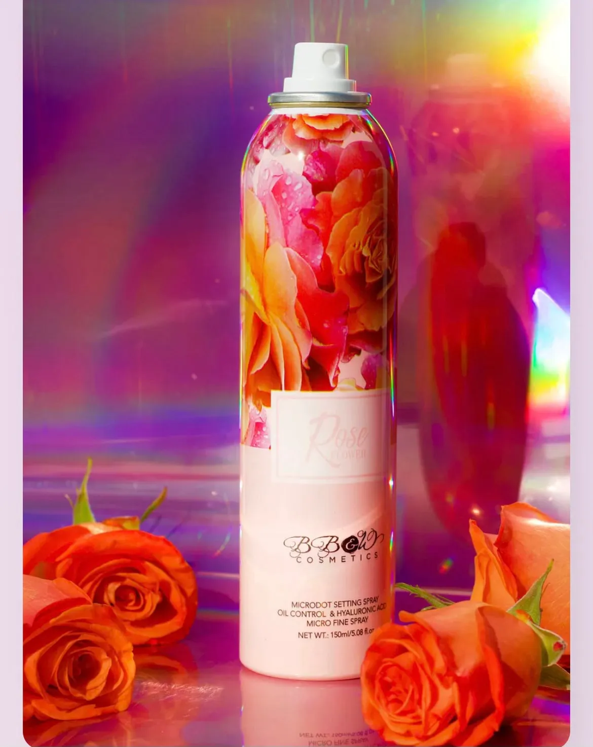 BB&W Cosmetics - Rose Flower Setting Spray