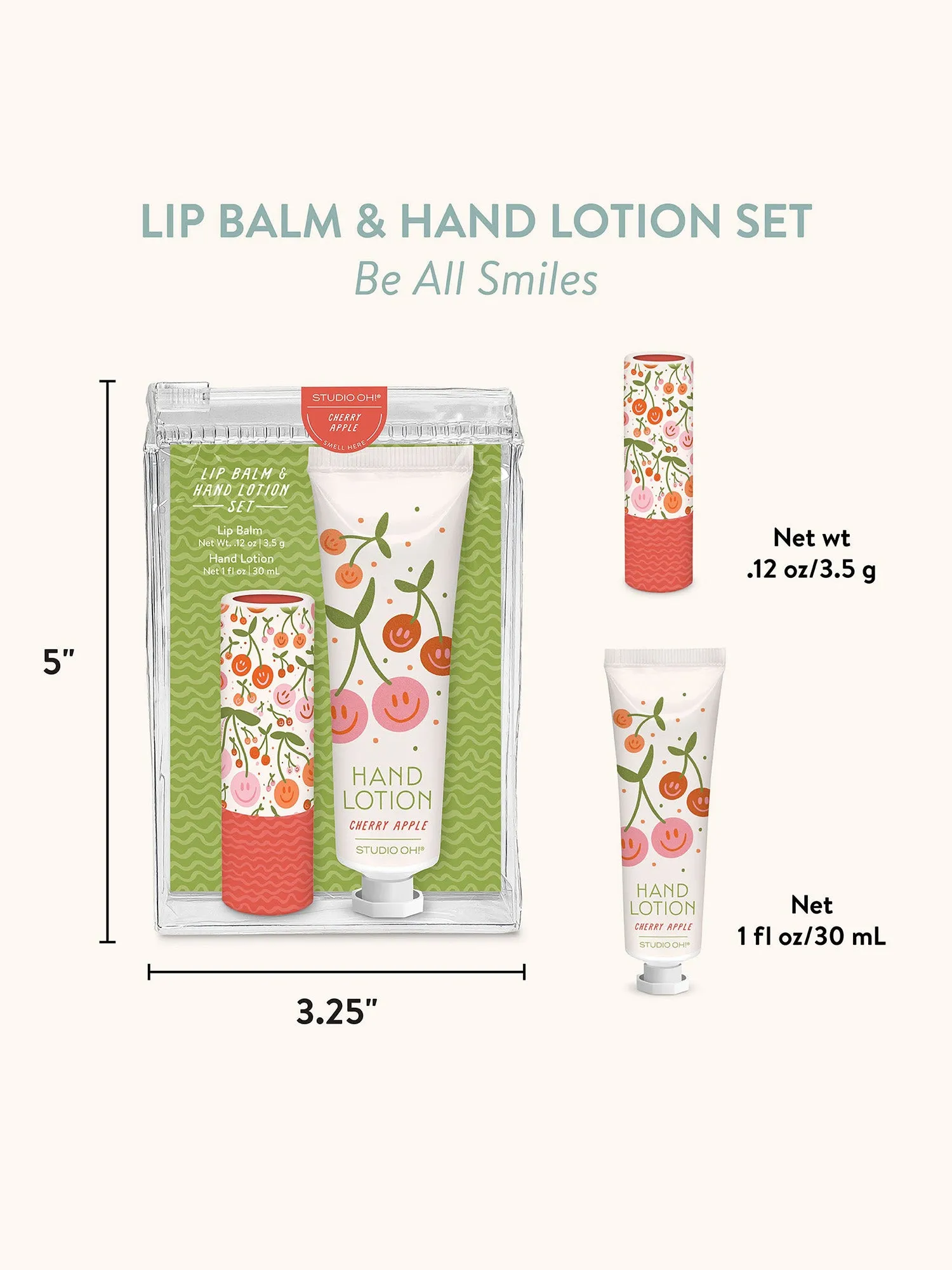 Be All Smiles Lip Balm & Hand Lotion Set