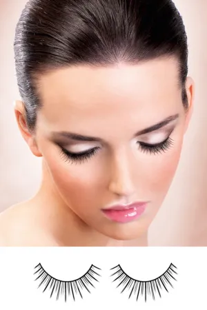 BE659 Baci Black Deluxe Eyelashes