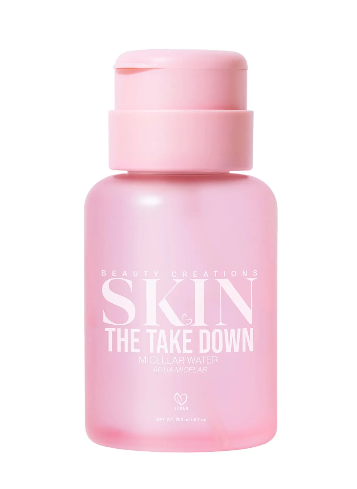 BEAUTY CREATIONS SKINCARE-The Take Down Micellar Water (3pc min, $4.00 Each)