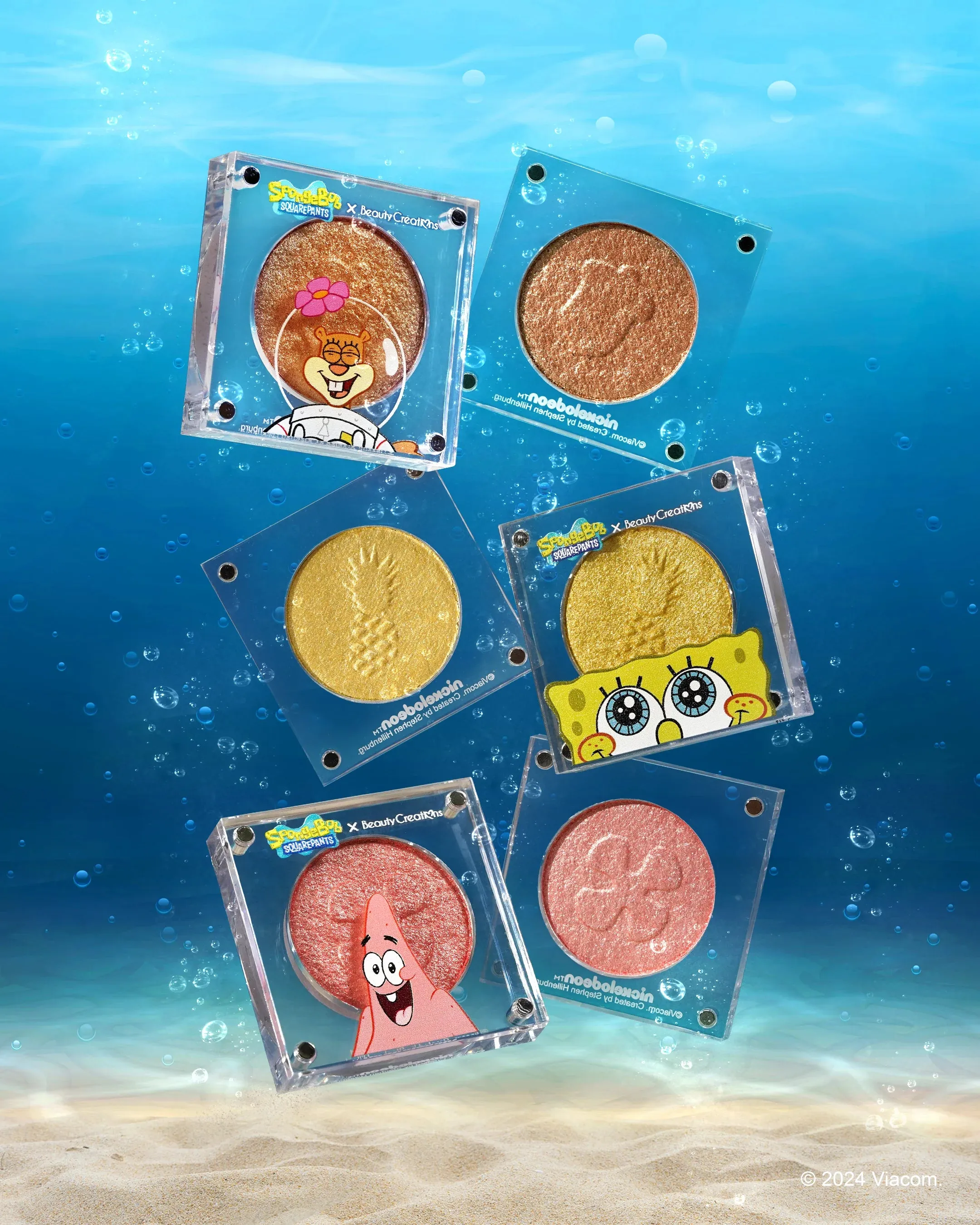 Beauty Creations Spongebob "F.U.N" Single Eyeshadow Set