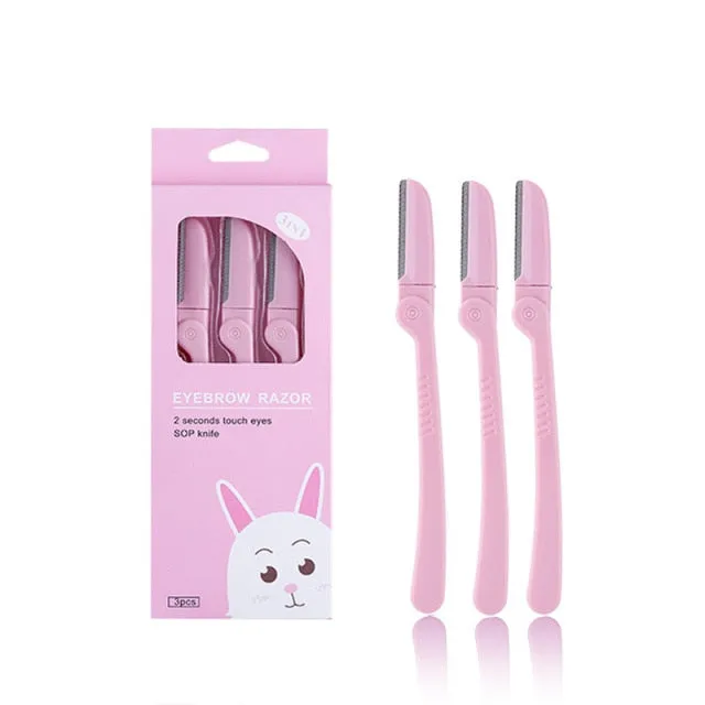 Beauty Pink Facial Eyebrow Trimmer Armpit