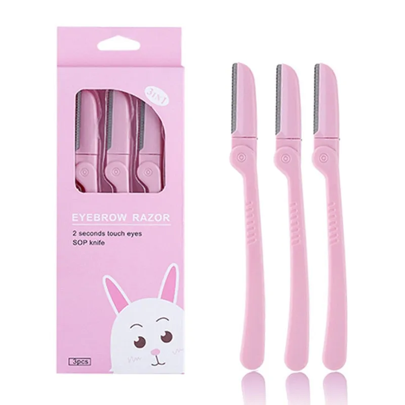 Beauty Pink Facial Eyebrow Trimmer Armpit