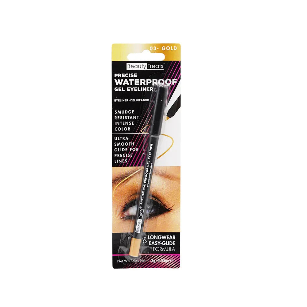 Beauty Treats - Precise Waterproof Gel Eyeliner GOLD