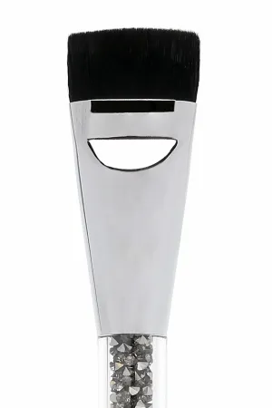 Bebella Cosmetics Flat Contour Bling Brush - Gunmetal