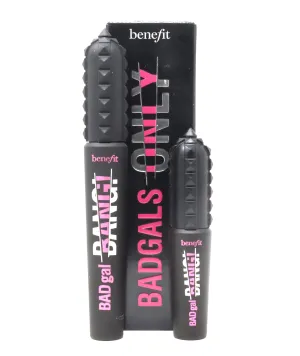 Benefit Bad Gal Bang! Volumizing Mascara Set 0.3oz Intense Pitch Black New
