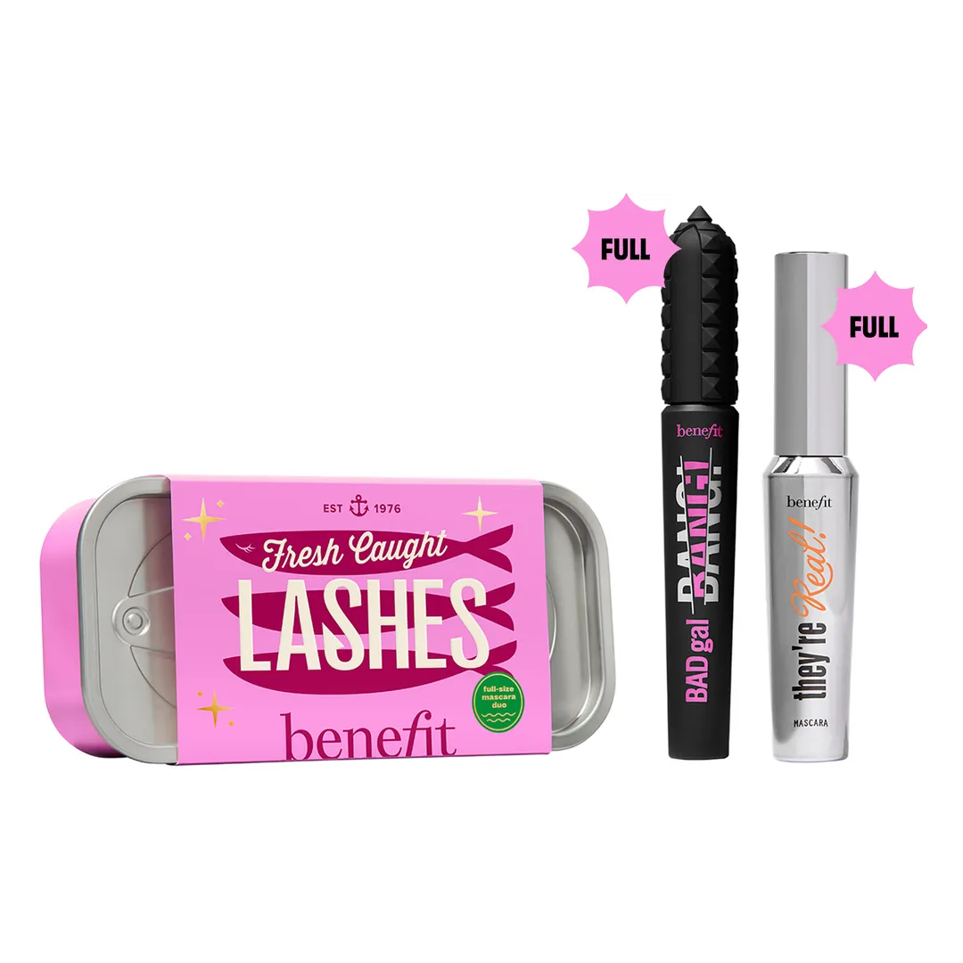 Benefit Fresh Caught Lashes Duo Gift Set