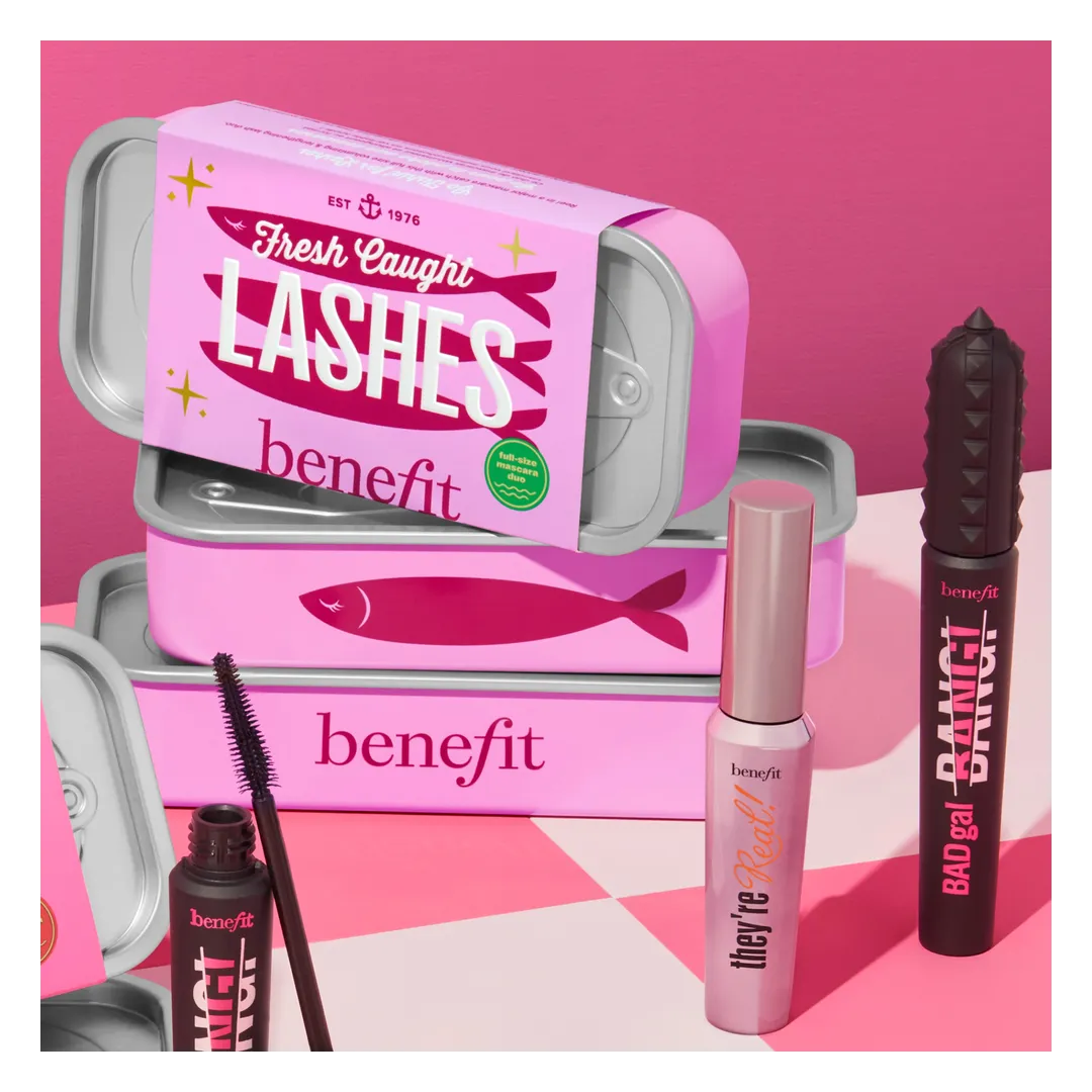 Benefit Fresh Caught Lashes Duo Gift Set