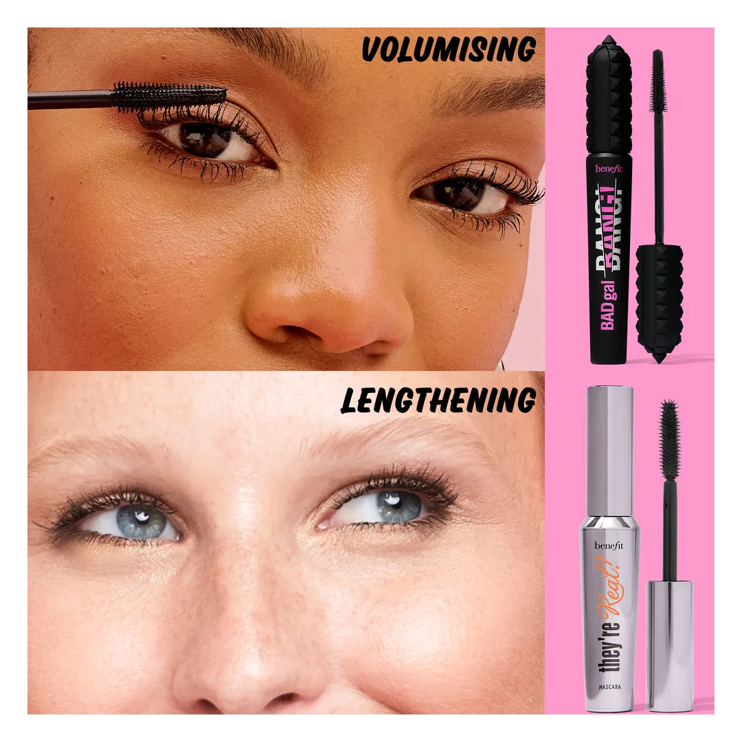 Benefit Fresh Caught Lashes Duo Gift Set