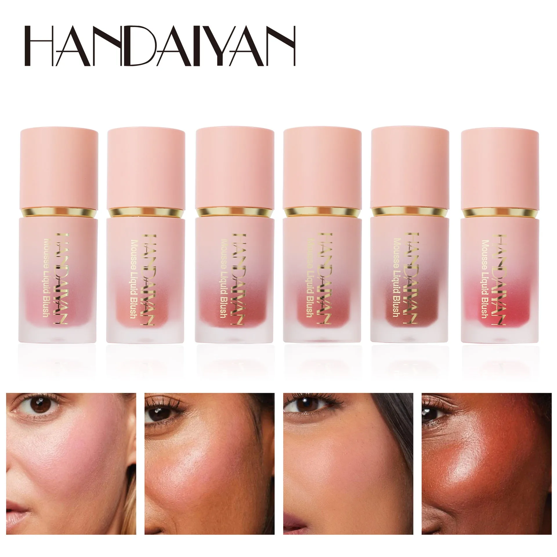 Best-Selling Natural Contour Matte Liquid Blush for Easy Application