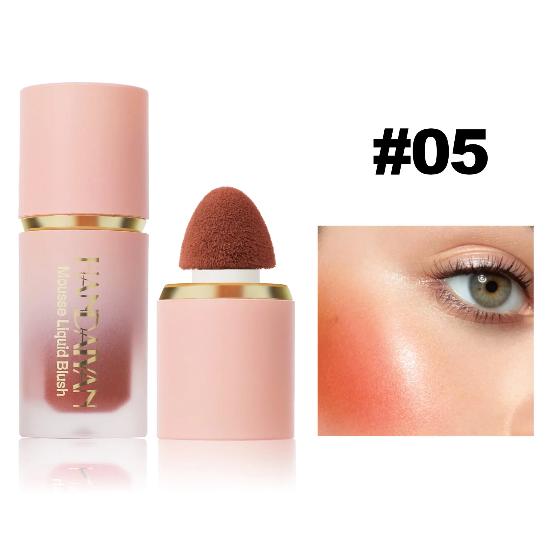 Best-Selling Natural Contour Matte Liquid Blush for Easy Application