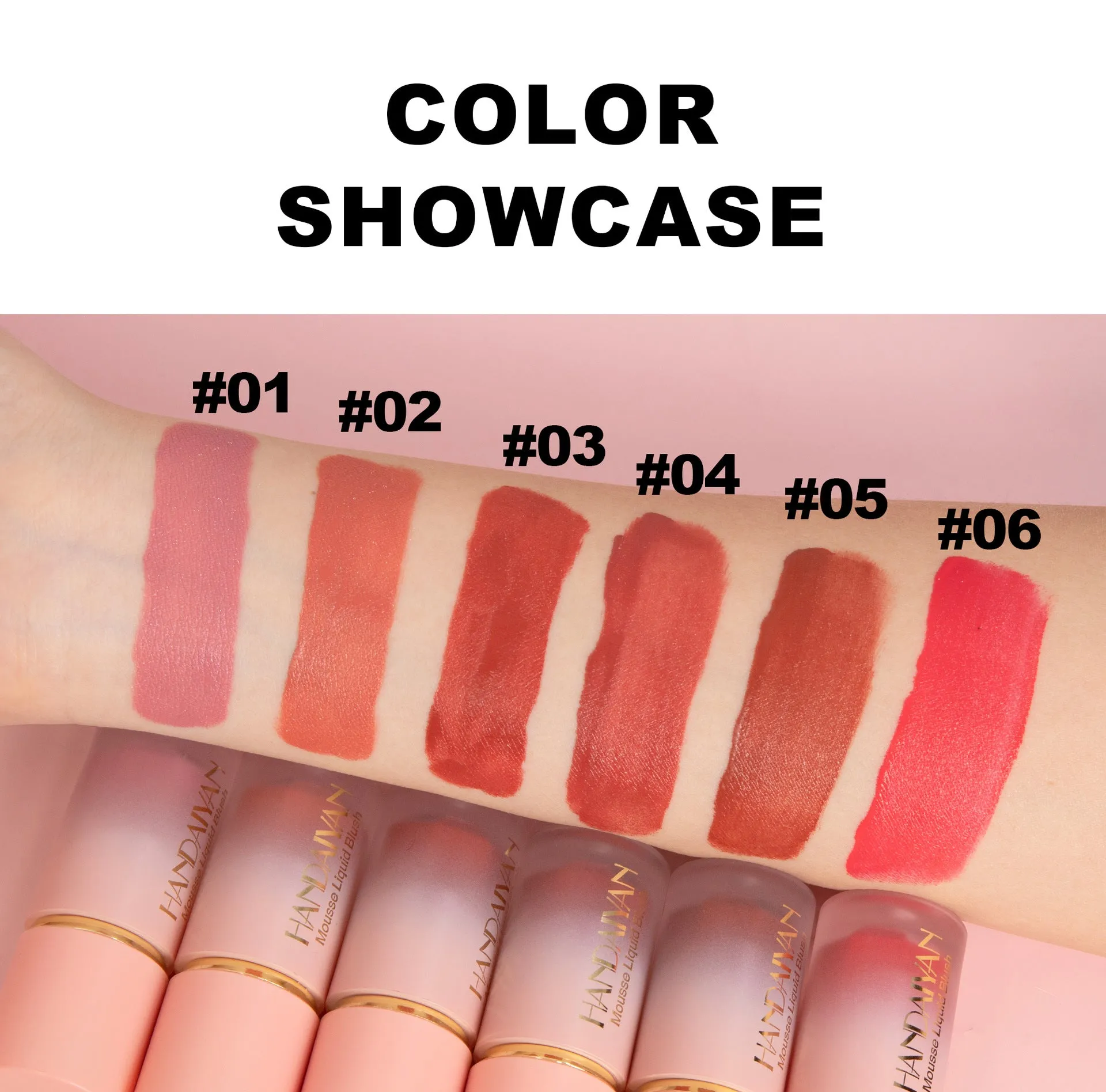 Best-Selling Natural Contour Matte Liquid Blush for Easy Application