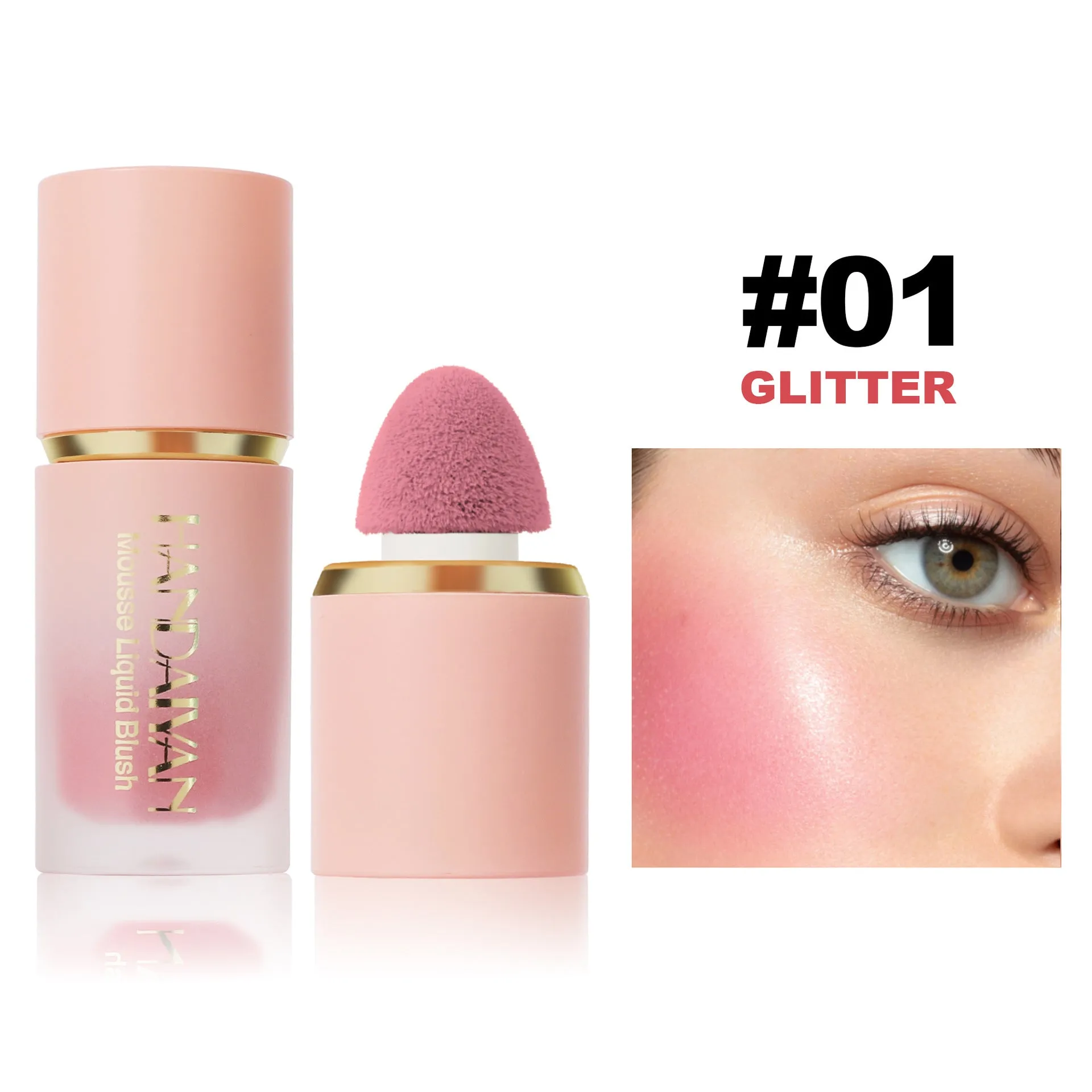 Best-Selling Natural Contour Matte Liquid Blush for Easy Application