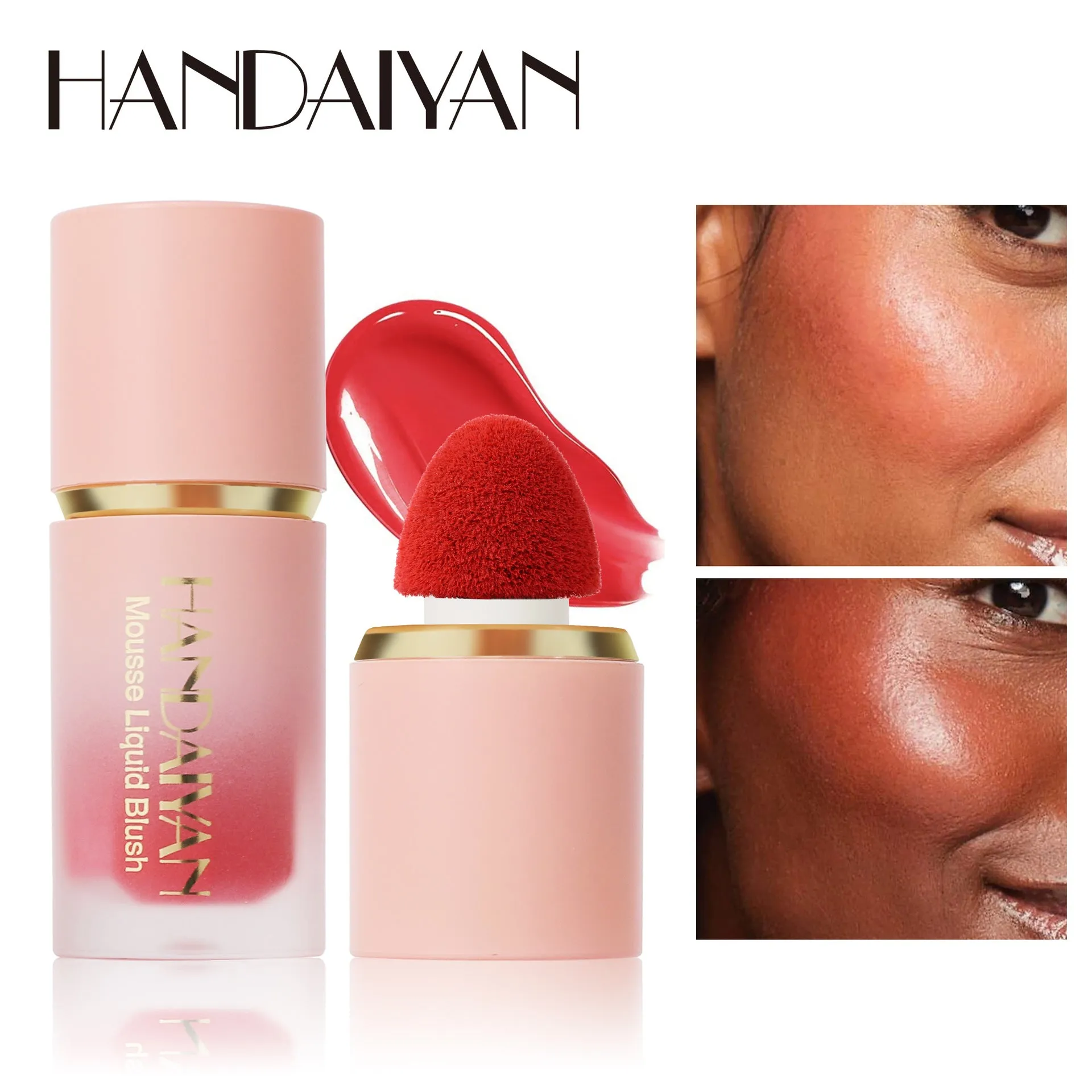 Best-Selling Natural Contour Matte Liquid Blush for Easy Application