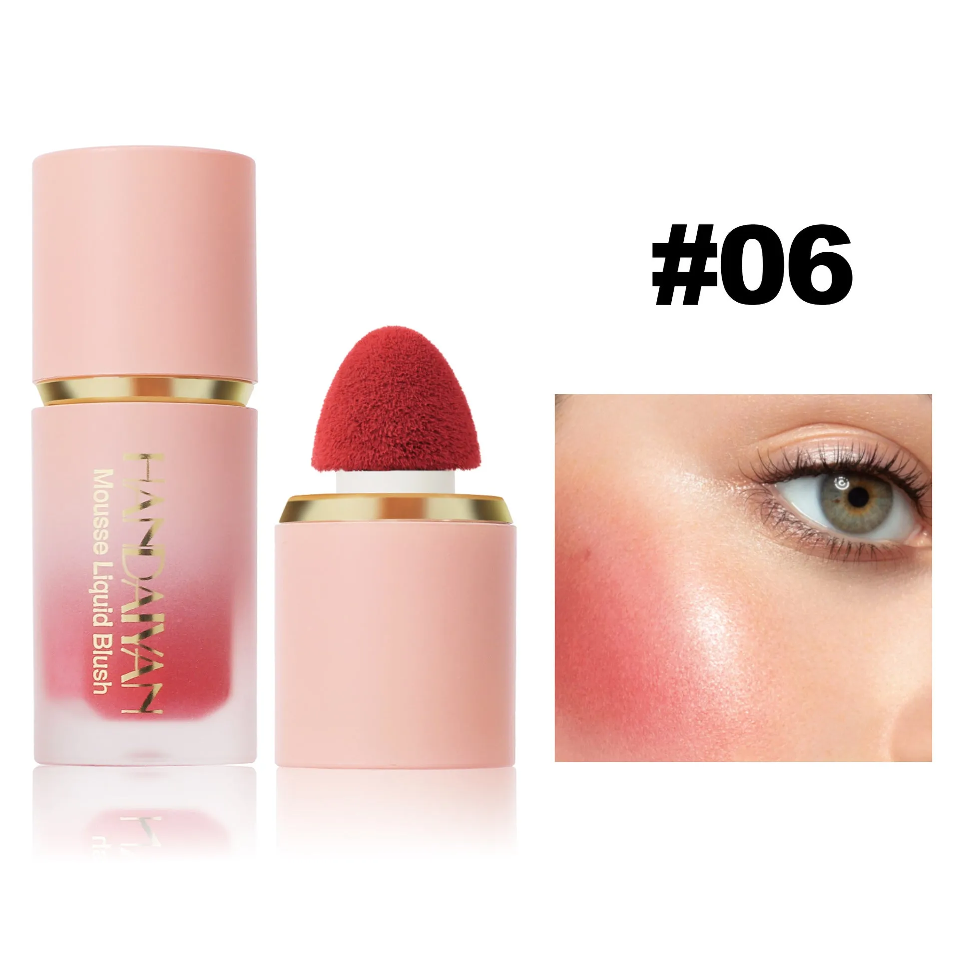 Best-Selling Natural Contour Matte Liquid Blush for Easy Application