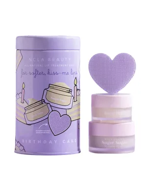 Birthday Cake Lip Care and Lip Scrubber Set