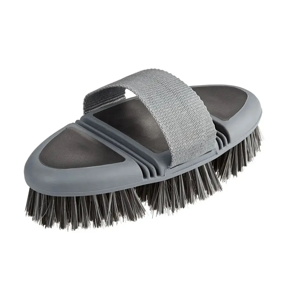Bitz Two Tone Body Brush Rubber Grip Contour