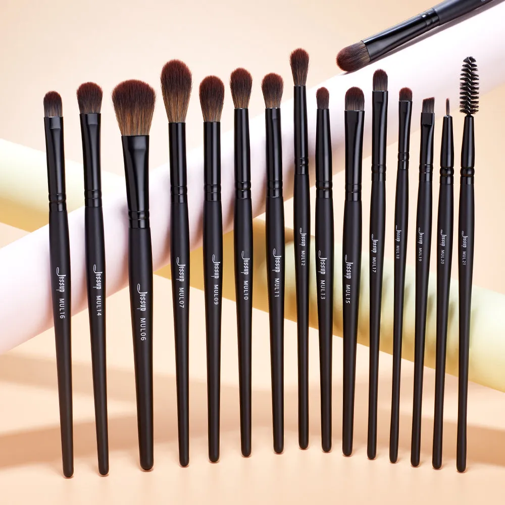 Black Precision Brush Kit 16pcs T272