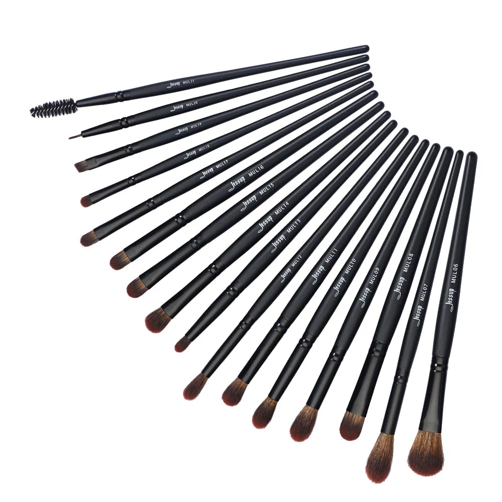 Black Precision Brush Kit 16pcs T272