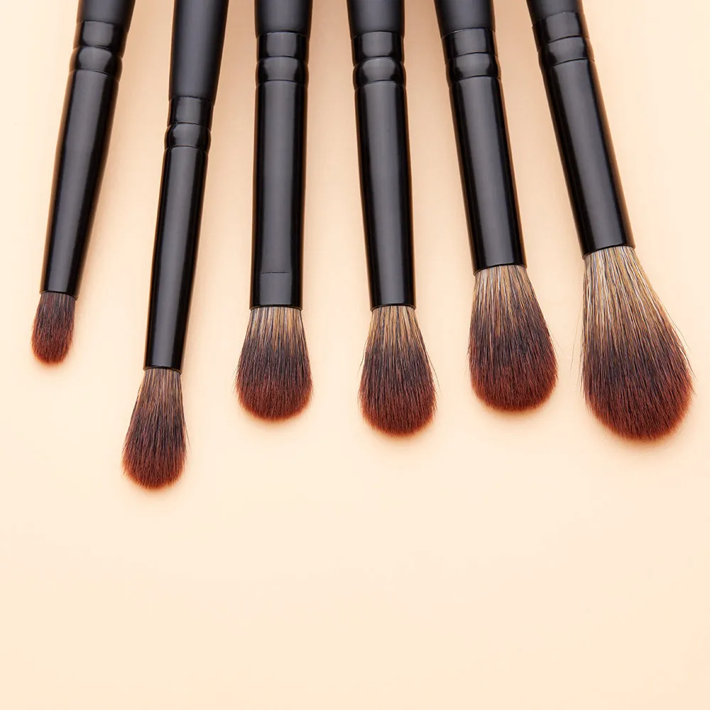 Black Precision Brush Kit 16pcs T272