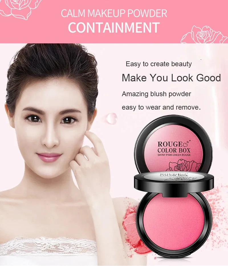 Blush Brightens Skin Nude Makeup Repair Natural Beauty Makeup