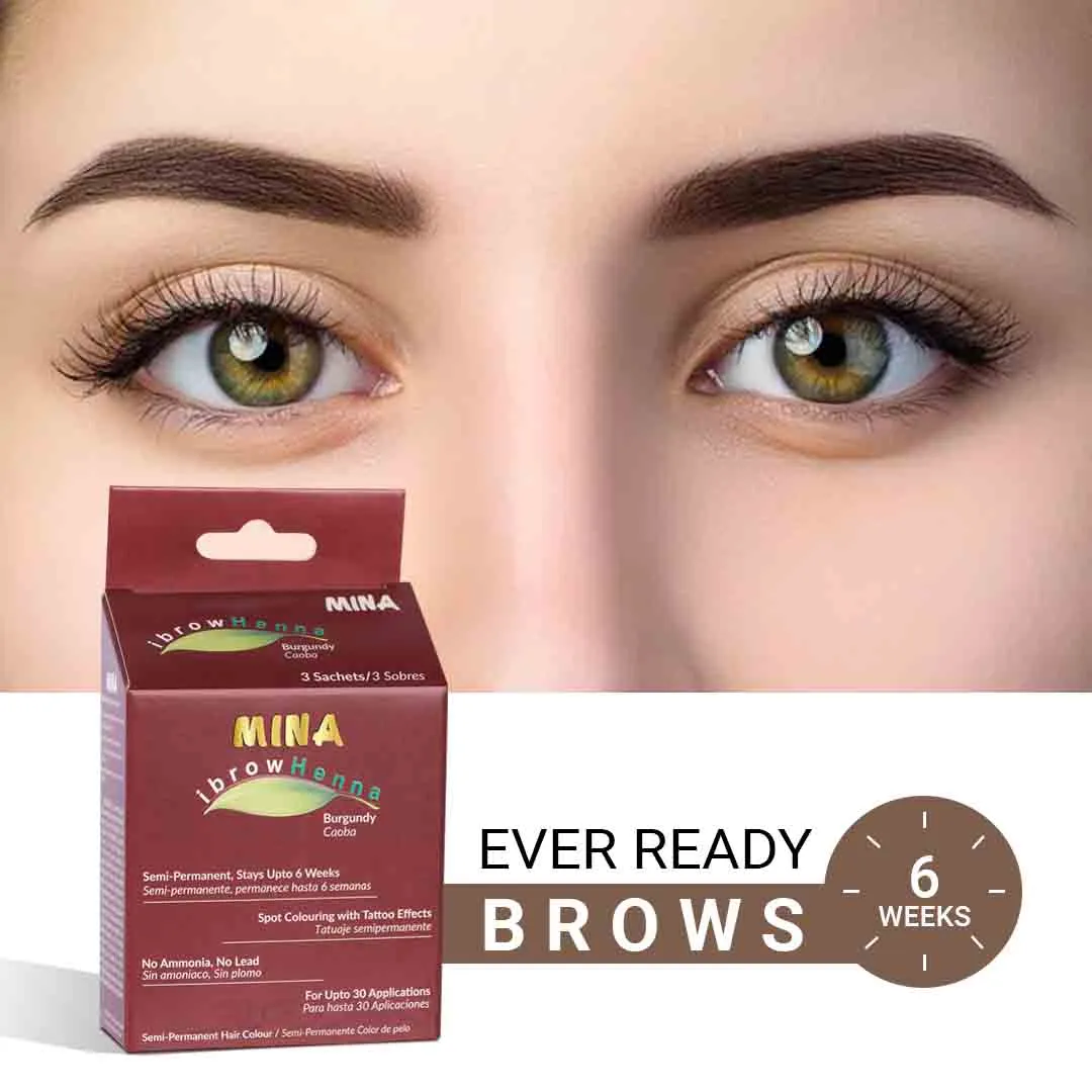 Brow Henna Regular Kit - Burgundy
