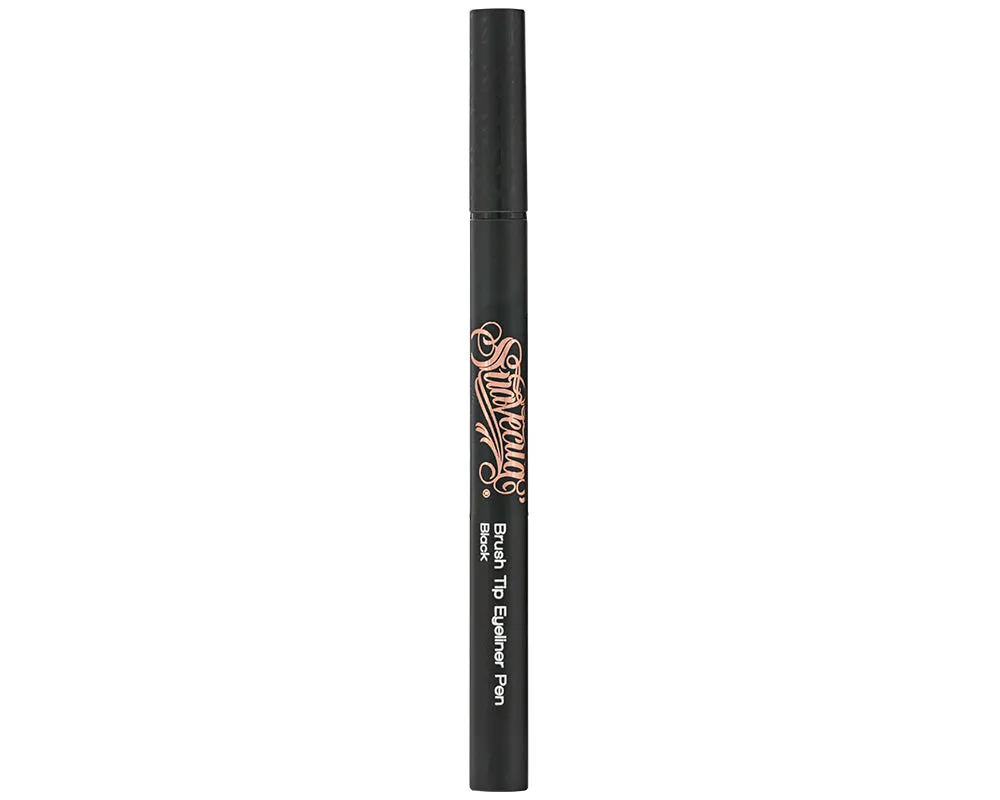 Brush Tip Eyeliner Pen - Black