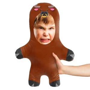 Bull Face Pillow
