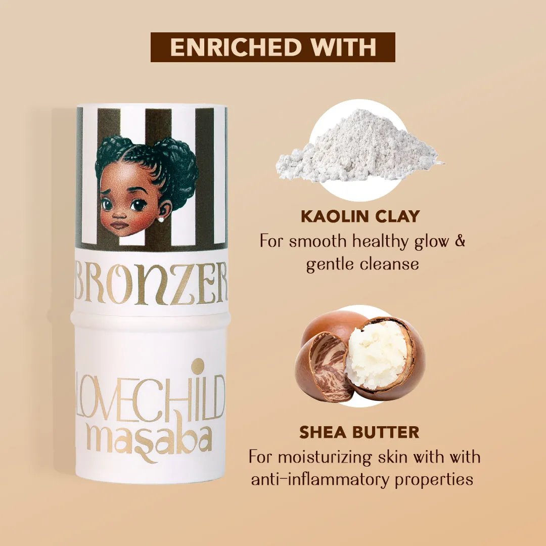 BurPee - Mini Masaba Bronzer Makeup Stick (Coffee Brown) To Contour & Sculpt