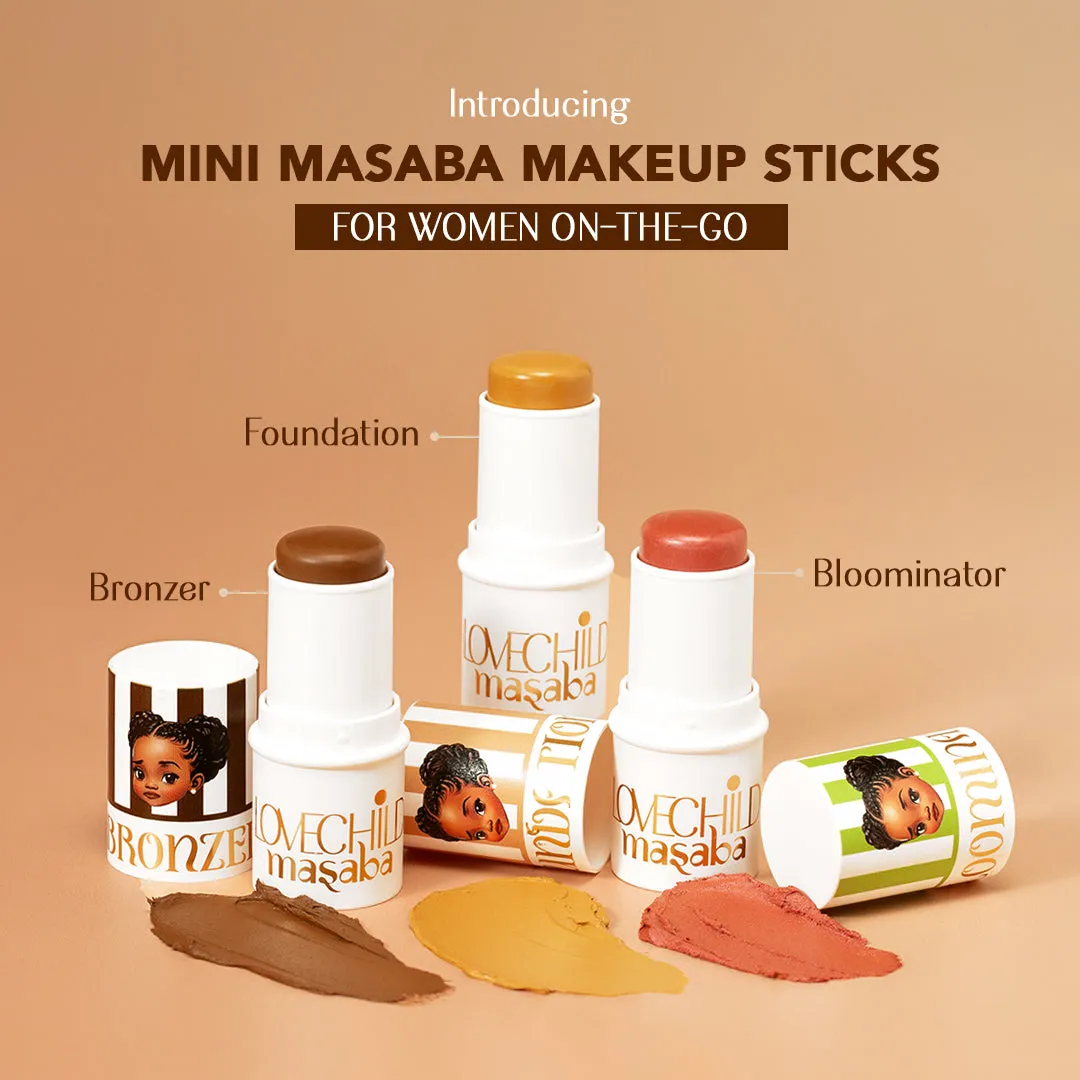 BurPee - Mini Masaba Bronzer Makeup Stick (Coffee Brown) To Contour & Sculpt